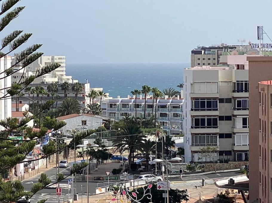 Attico Playa De Ingles Con Parking E Piscina Lejlighed Playa del Inglés Eksteriør billede